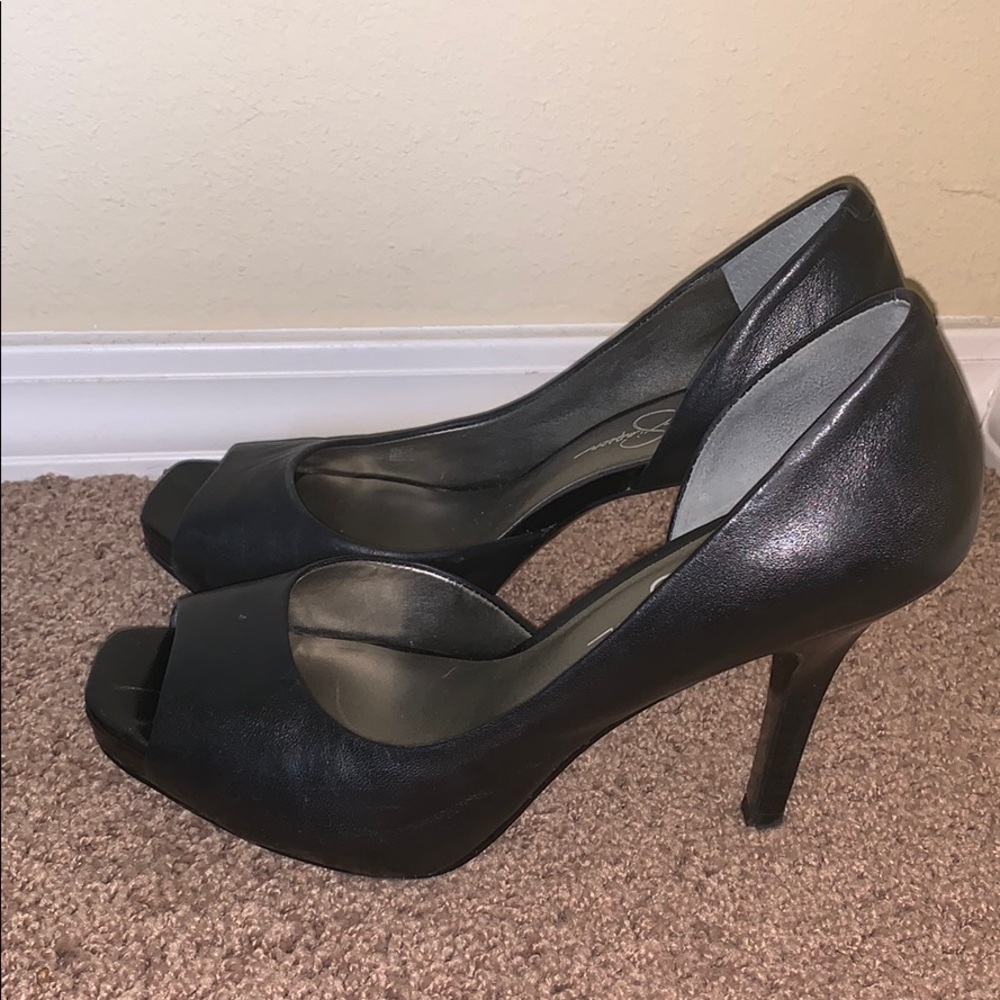 Jessica Simpson Black Pumps Size 8